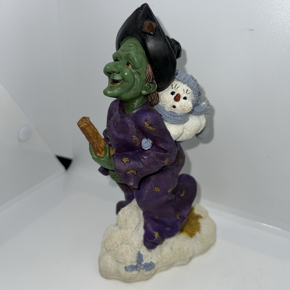 Witch-N-Ride Snow Buddies Boo Buddies Encore 1999 Halloween‎ Collection Figurine